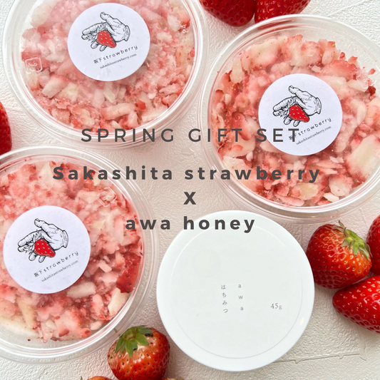 awaはちみつ×けずりいちご発売のお知らせ
