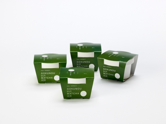 awaはちみつが京都利休園と初コラボ 大人の極濃宇治抹茶アイス2024年夏季限定発売