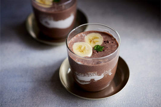 プロテインスムージー セサミチョコバナナ